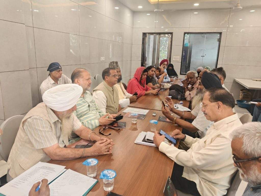 Addressing Faith Leaders on ‘ Sarbat Da Bhala’