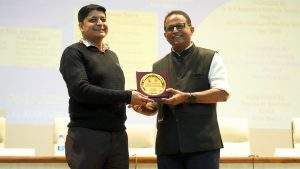 Adv. Dr. K. C. George felicitated at AIIMS, New Delhi on National Cancer Awareness Day 2025