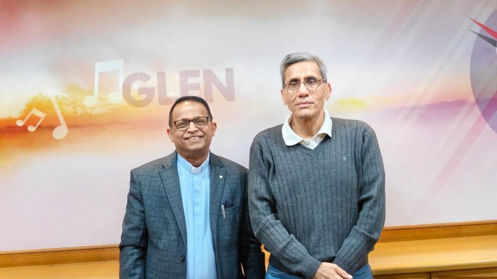 Deepalaya team meeting Mr. Ajay Khanda to review the Butterflies Project supported by Glen Appliances Pvt. Ltd.