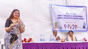 Deepalaya ECDCE centre launch at Moraiya Village Ahmedabad Gujarat
